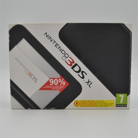 Nintendo 3DS XL - Black - Console - In box - SNR SEF114750020 (B Grade) (Used)